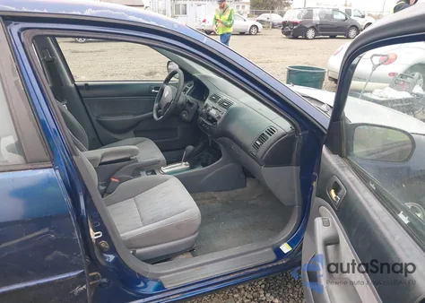 2005 Honda Civic Lx from USA, damaged, VIN 2HGES16695H605947